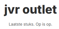 jvr outlet
