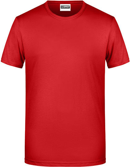 Modern katoenen T-shirt voor heren ronde hals