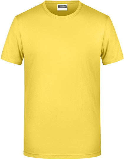 Modern katoenen T-shirt voor heren ronde hals