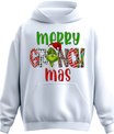 Merry Grinchmas Hoodie – Winterse Humor met een Knipoog